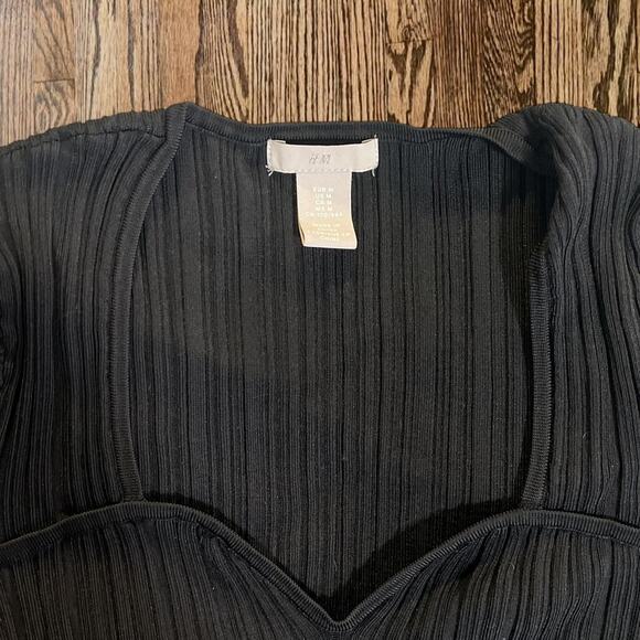 Black sleek shirt hm - Picture 2 of 4